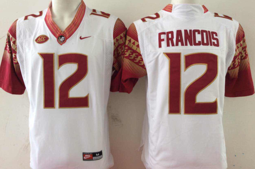 NCAA Men Florida State Seminoles #12 francois White->ncaa teams->NCAA Jersey